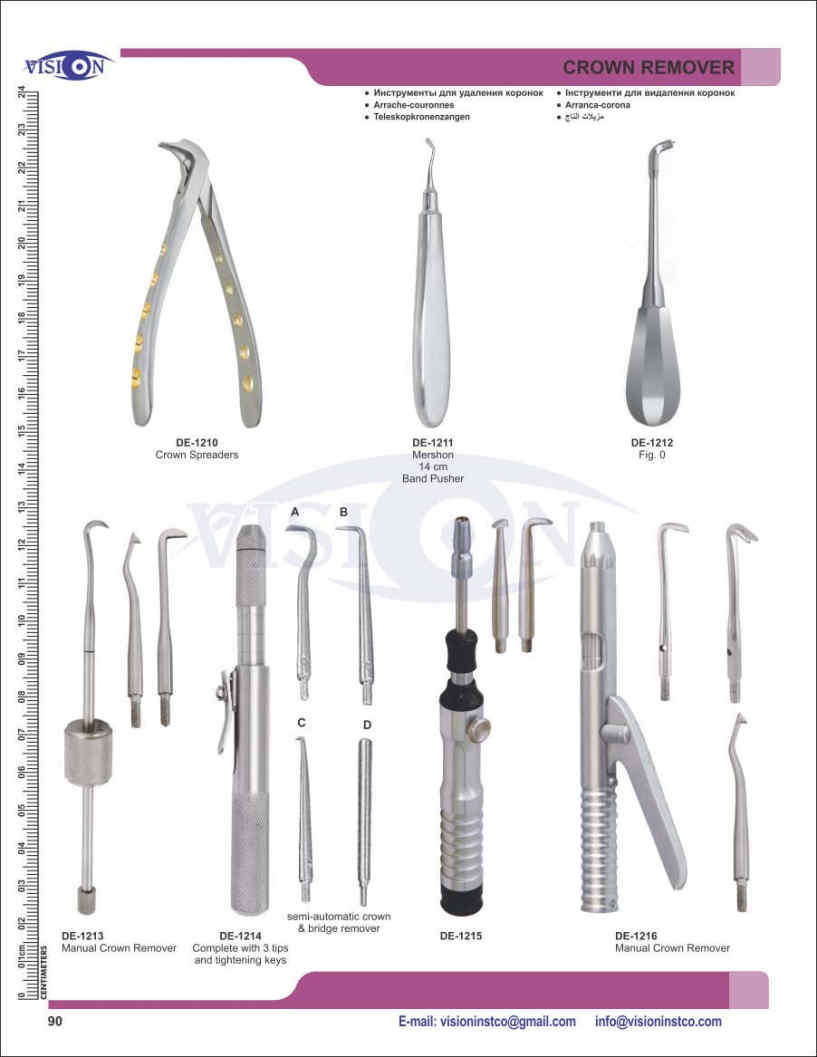 Vision Instruments Company Instruments